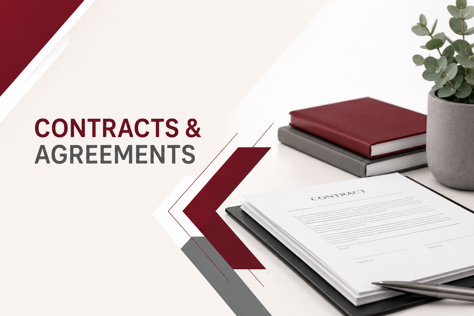 Contracts and agreements